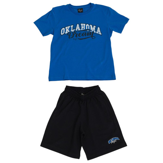 Target Παιδικό σετ Boys T-Shirt & Shorts ''Oklahoma'' Set